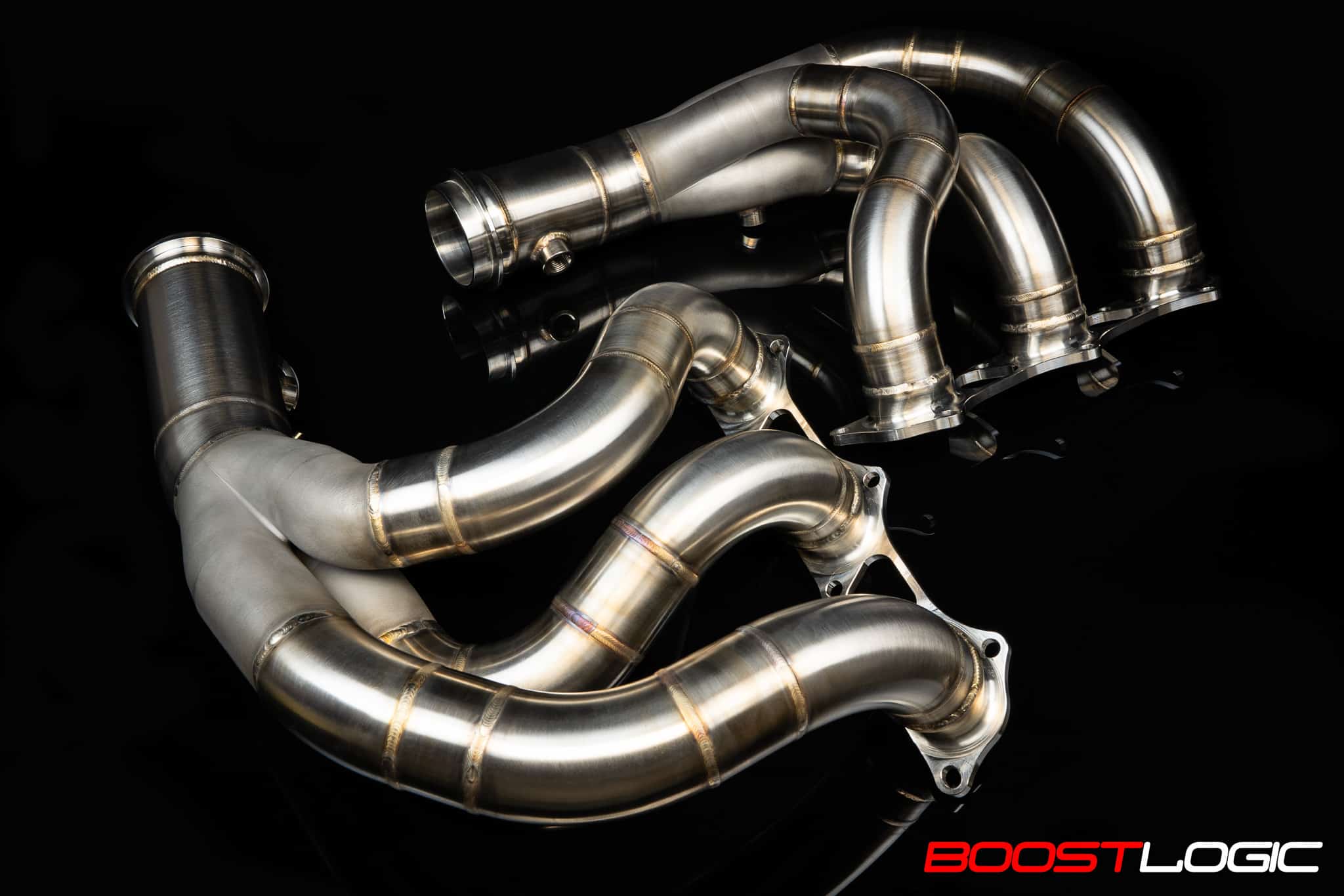 Boost Logic Porsche 991 GT3 High Flow Long Tube Headers - Image 2