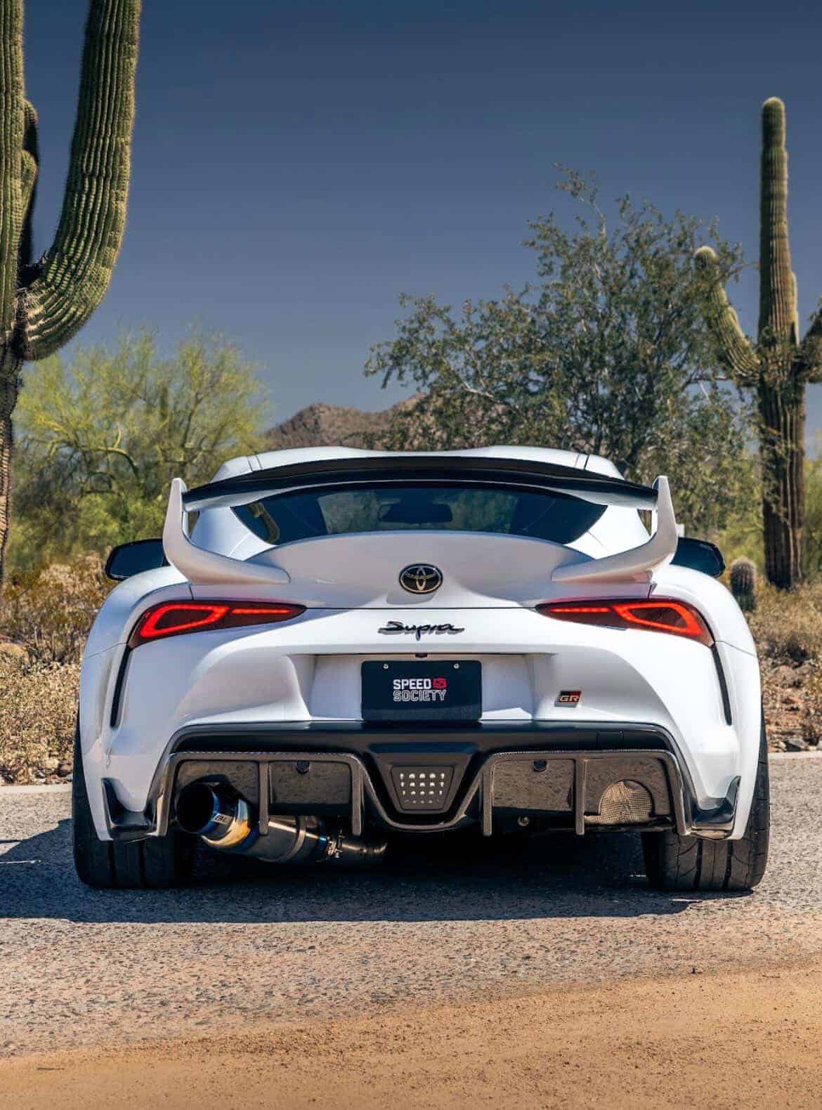 Boost Logic A90 Supra Teardrop Single 4” titanium exhaust - Image 7