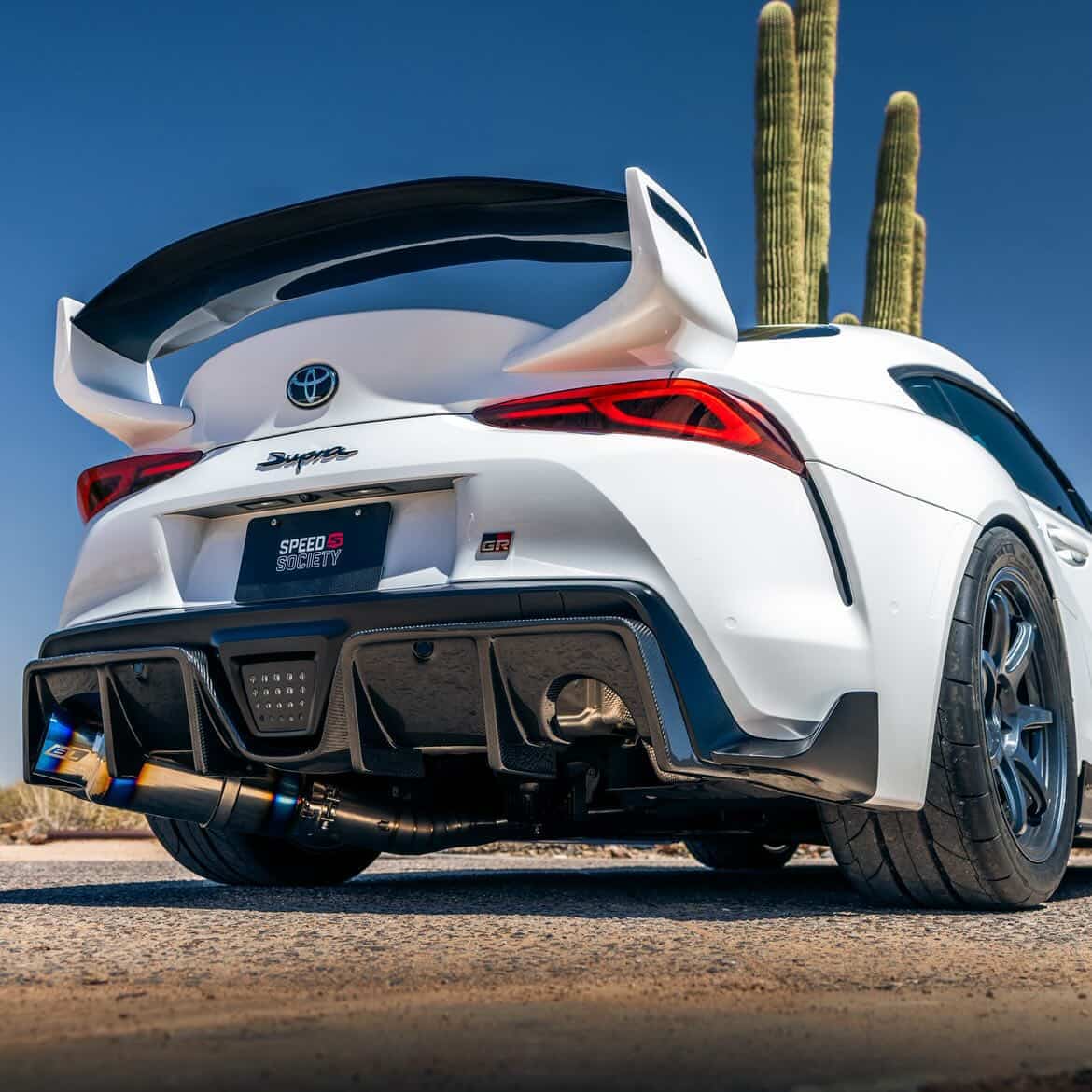 Boost Logic A90 Supra Teardrop Single 4” titanium exhaust - Image 9