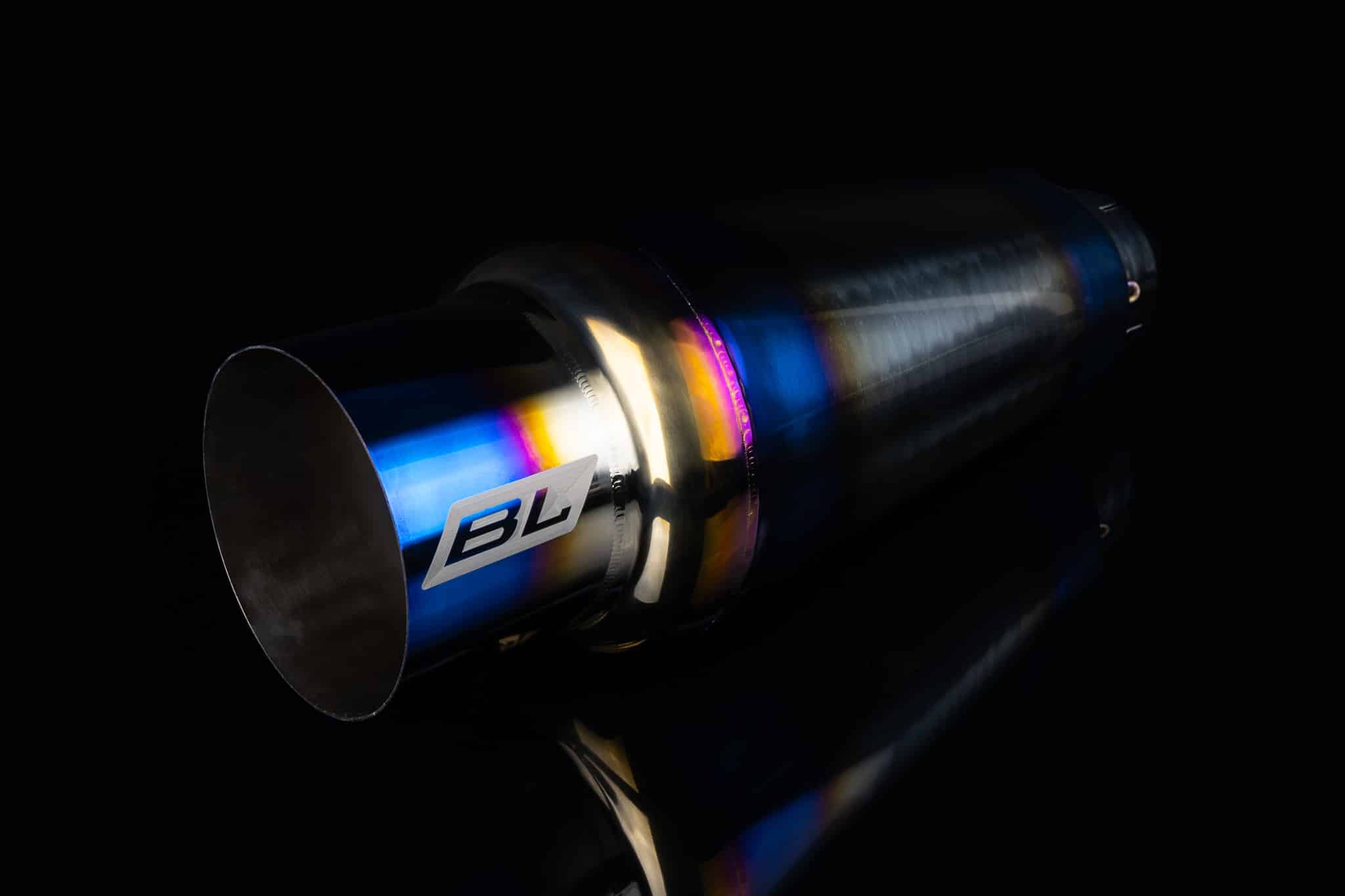 Boost Logic A90 Supra Teardrop Single 4” titanium exhaust - Image 4