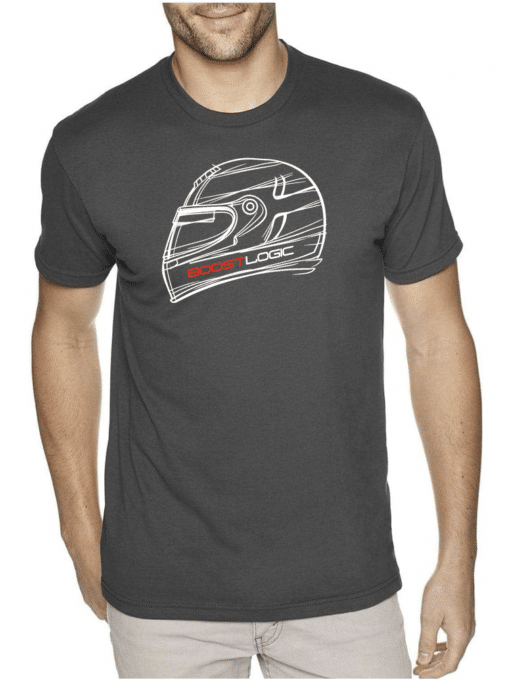 Boost Mobile Racing Merch Boost Logic Racing Helmet Shirt - Boost Logic