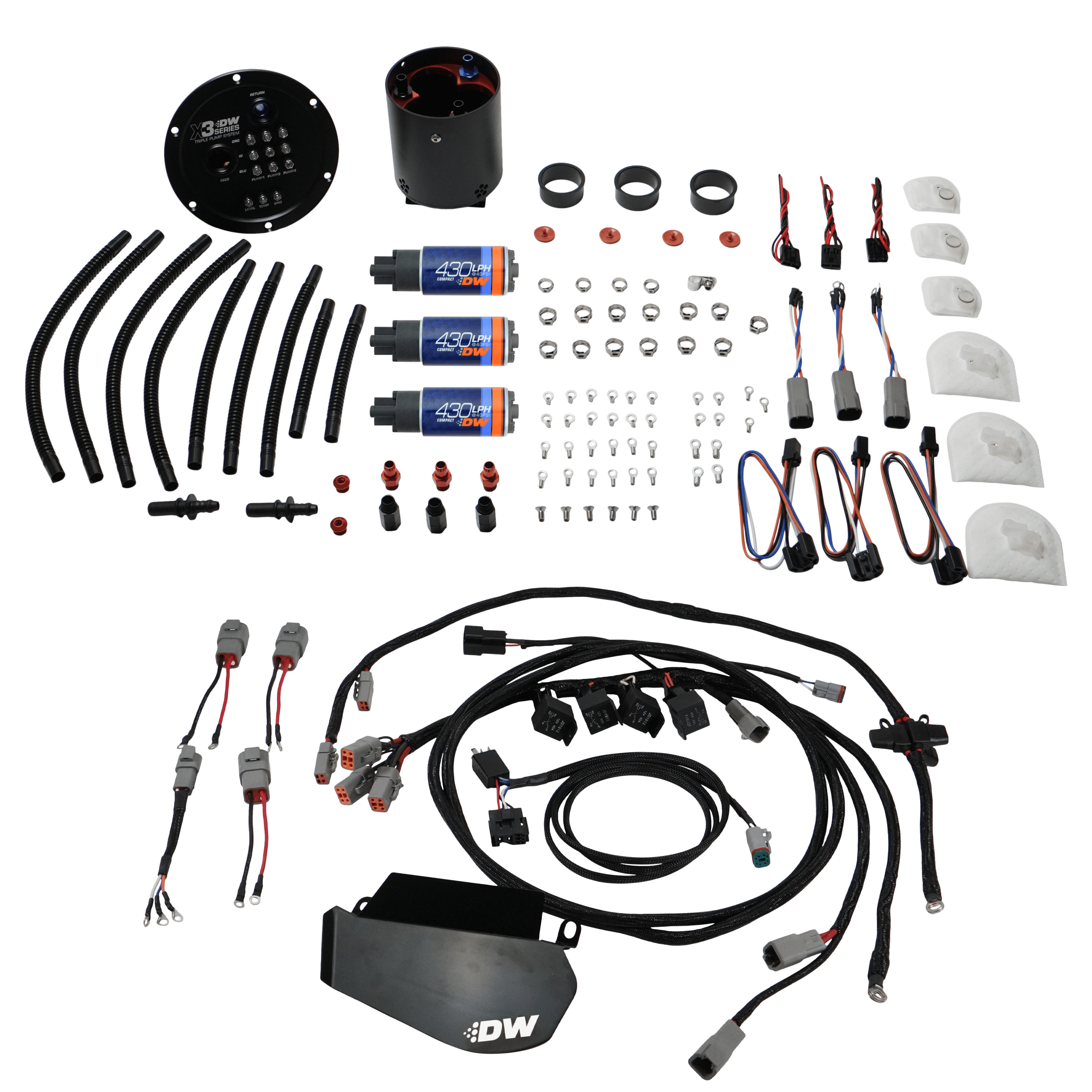 2009-24 NISSAN GT-R R35 X3 MODULE W/ TRIPLE DW430C + PNP HARNESS